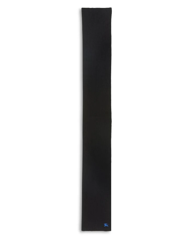 Ribbed Cotton Scarf