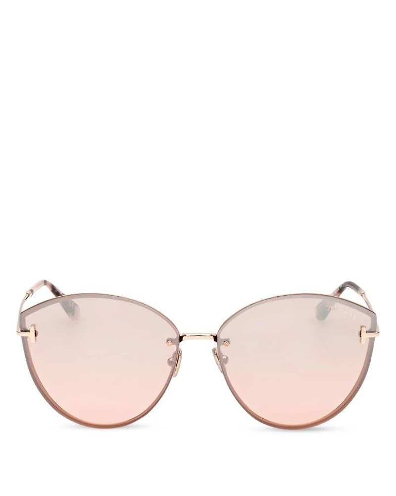 Evangeline Cat Eye Sunglasses, 63mm