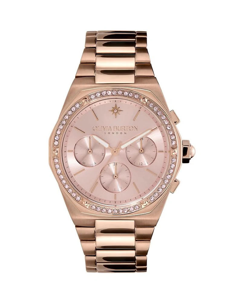 Hexa Embellished Chronograph