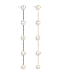 Cultured Freshwater Pearl Delicate Drop Earrings