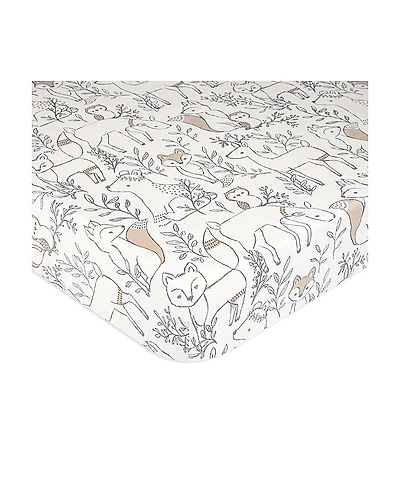 Crane Baby Ezra Crib Fitted Sheet