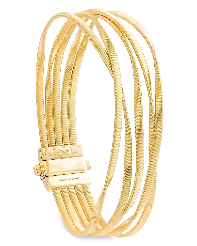 Marco Bicego 18K Yellow Gold Marrakech Five Strand Twist Bracelet