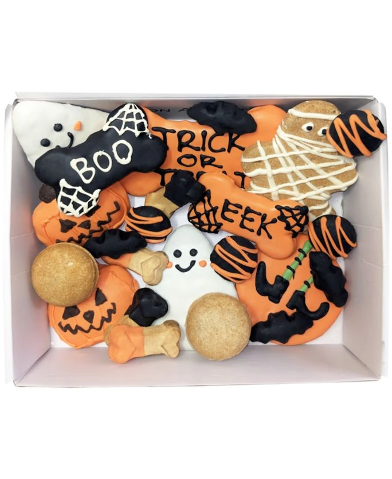Halloween Themed Dog Treats Gift Box