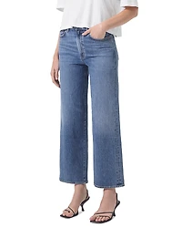 Agolde Harper Mid Rise Wide Ankle Jeans