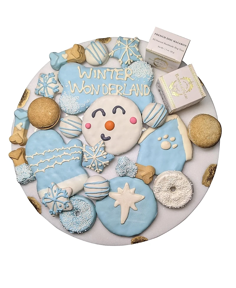 Bonne et Filou Winter Themed Dog Treats Gift Box