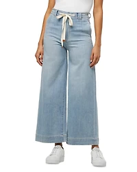 The Addison High Rise Cropped Wide Leg Jeans Admiration