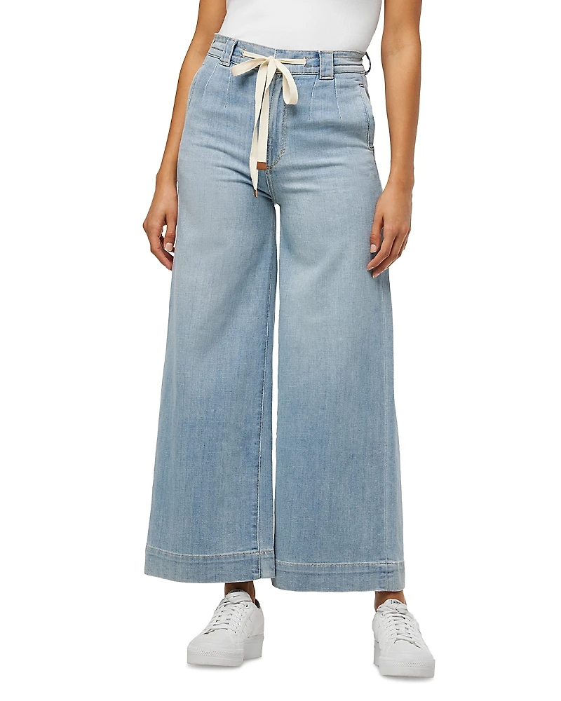 Joe's Jeans The Addison High Rise Cropped Wide Leg