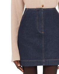 Denim Mini Skirt