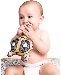 Unisex Handmade Plush Toy Rattle - Baby, Little Kid