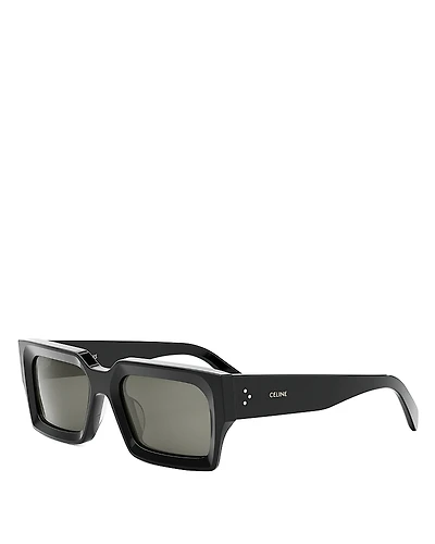 Celine Bold 3 Dots Rectangular Sunglasses