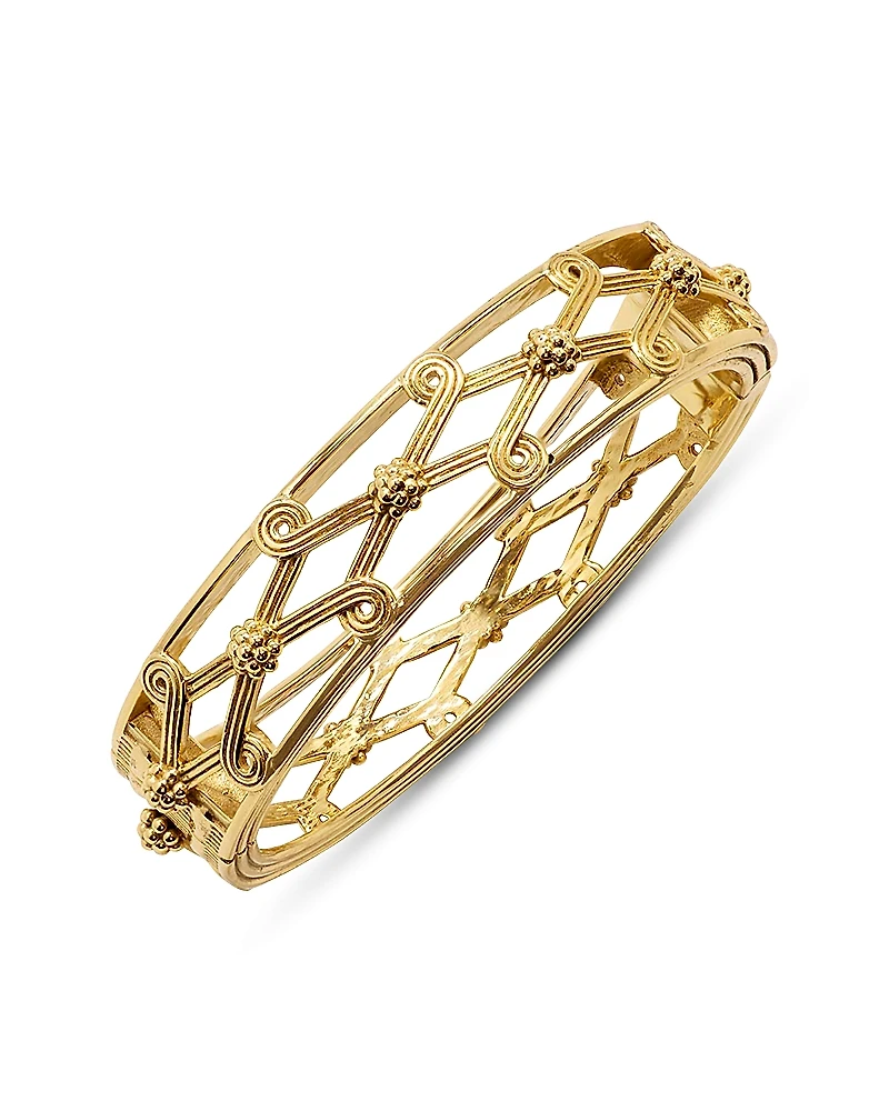 Capucine De Wulf Monique Lattice Bangle Bracelet