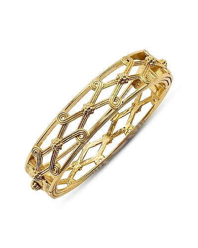 Capucine De Wulf Monique Lattice Bangle Bracelet