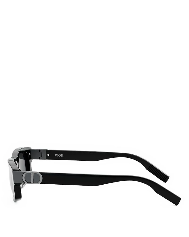 CD Icon S2I Rectangular Sunglasses, 55mm