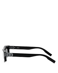 CD Icon S2I Rectangular Sunglasses, 55mm
