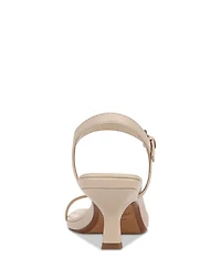 Women's Coco Square Toe Kitten Heel Sandals
