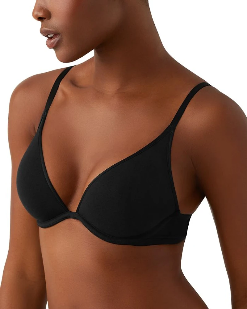 Cotton To A Tee Plunge Underwire T-Shirt Bra