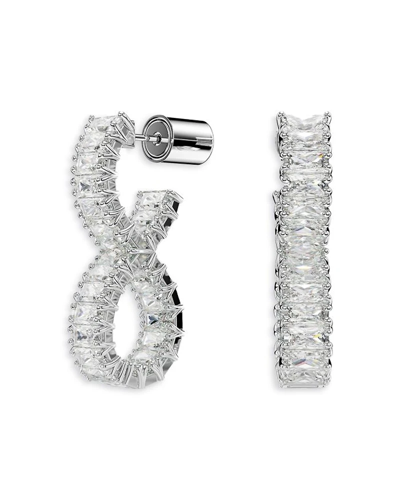 Hyperbola Infinity Inside Out Hoop Earrings