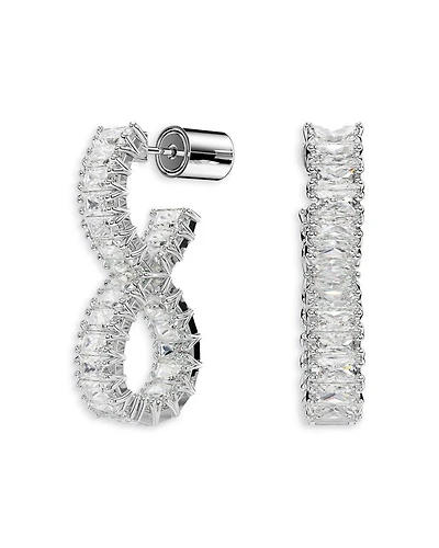 Hyperbola Infinity Inside Out Hoop Earrings