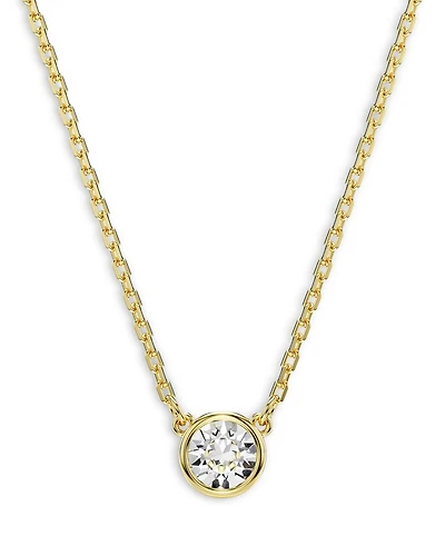 Imber Round Pendant Necklace, 15"