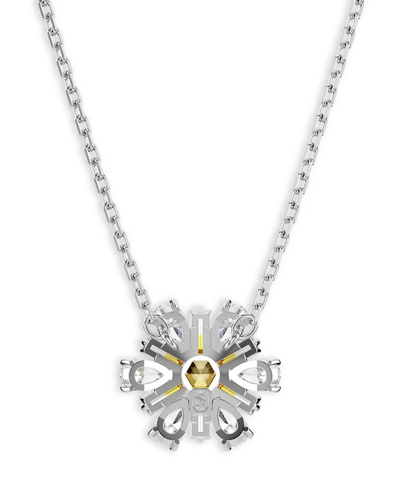 Idyllia Flower Pendant Necklace, 17.72"