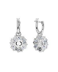 Idyllia Huggie Hoop Drop Earrings