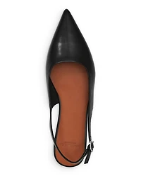 Women's Hermine Pointed Toe Slingback Flats