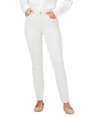 Nic+Zoe High Rise Straight Ankle Jeans