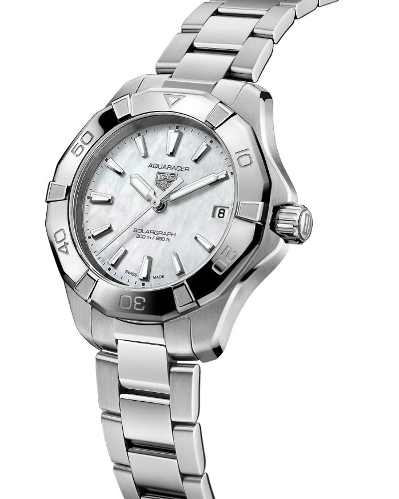 Aquaracer Professional 200 Solargraph Blue Watch, 34mm