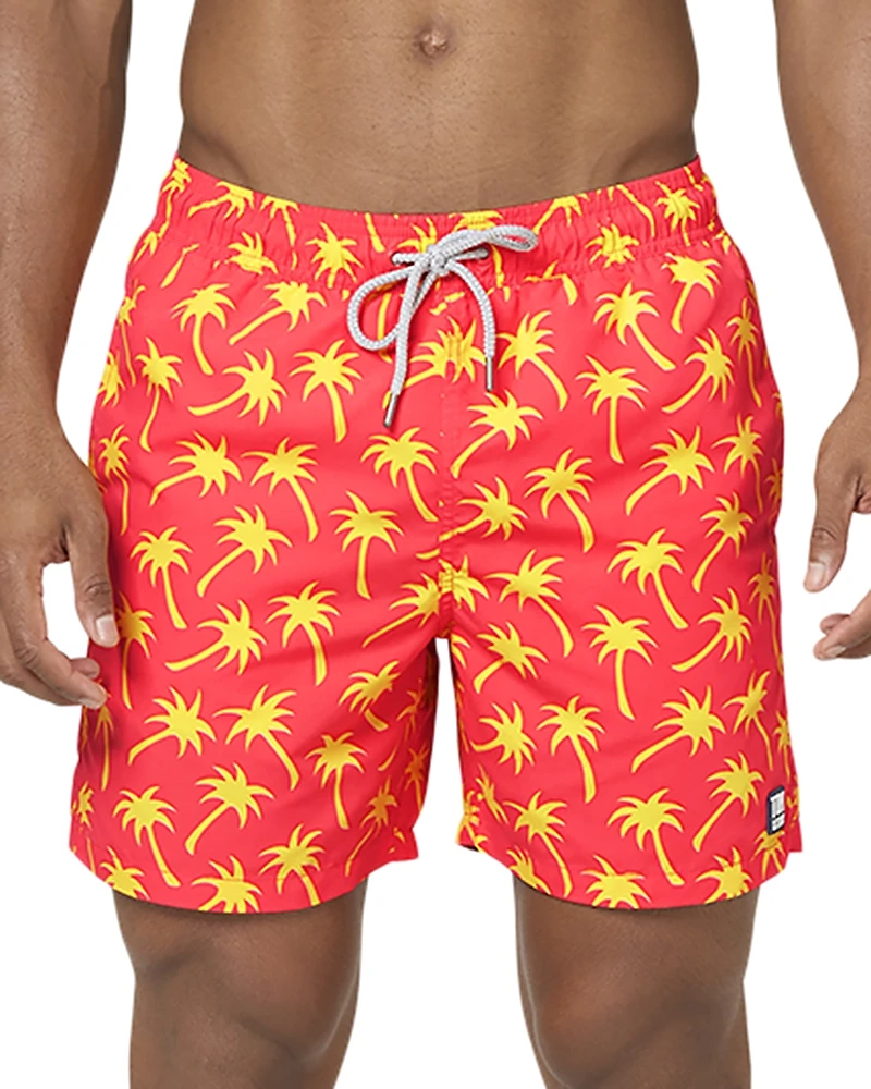 Tom & Teddy 6 Palm Swim Shorts