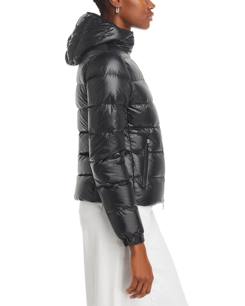 Gles Hooded Down Puffer Jacket