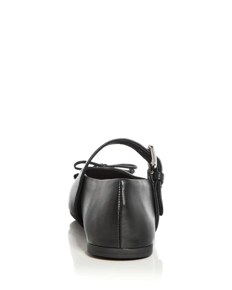 Women's Buckle Ballet Flats