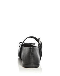 Women's Buckle Ballet Flats