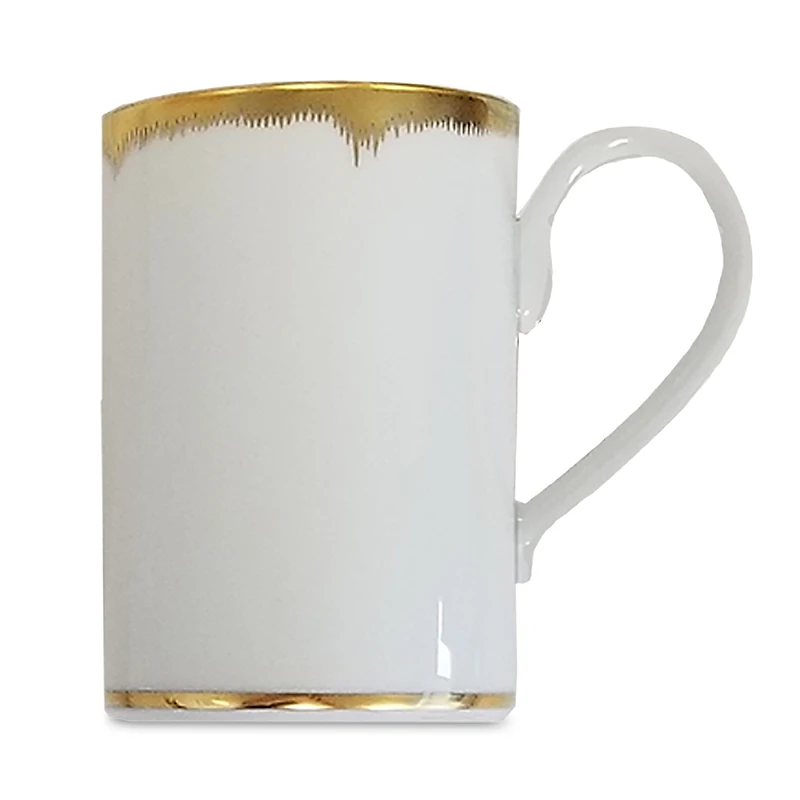 Mottahedeh Chelsea Feather Gold Mug