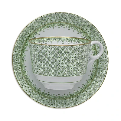 Mottahedeh Apple Lace Teacup and Saucer