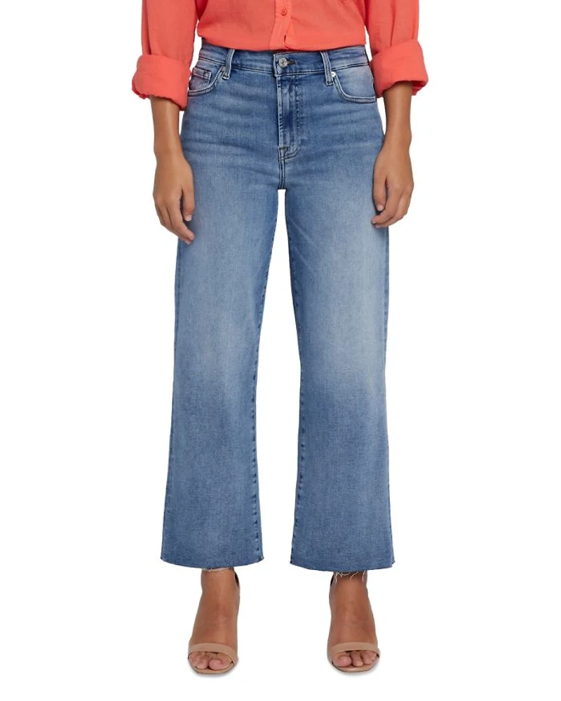 High Rise Cropped Wide Leg Alexa Jeans Heidi