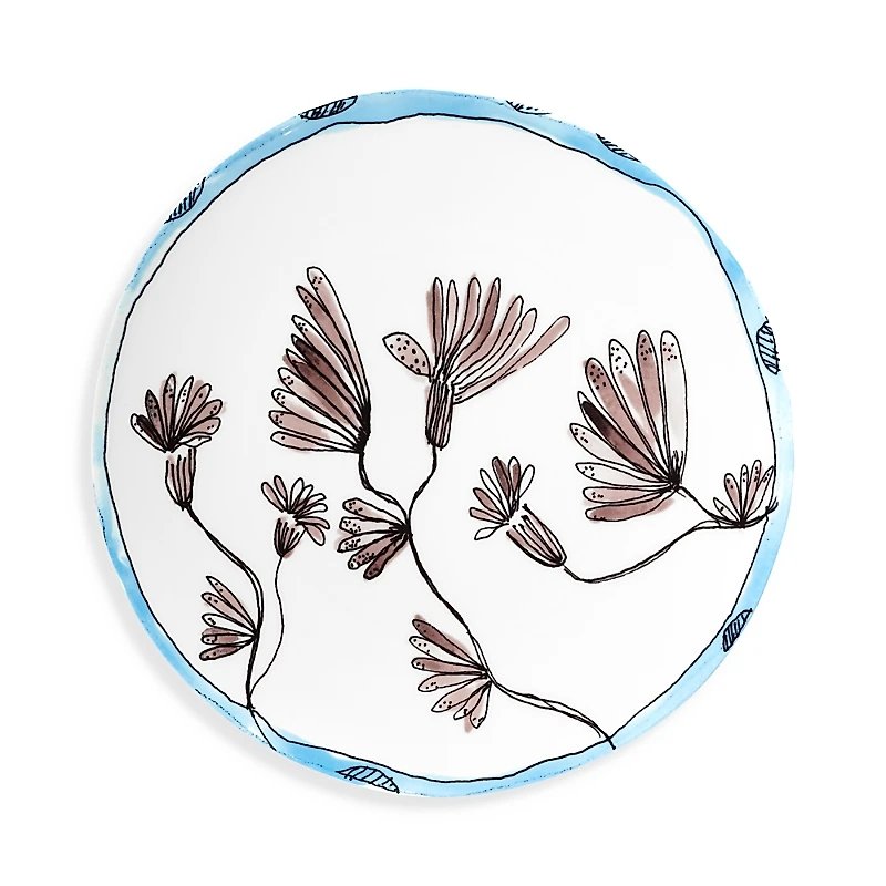 Serax Marni Camelia Aubergine Serving Platter