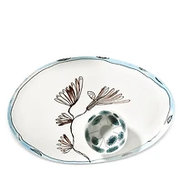 Marni Camelia Aubergine Large Oval Platter