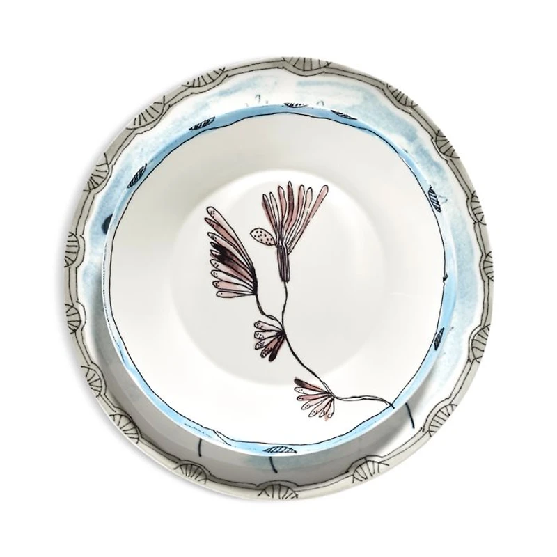 Marni Camelia Aubergine Small Serving Bowl