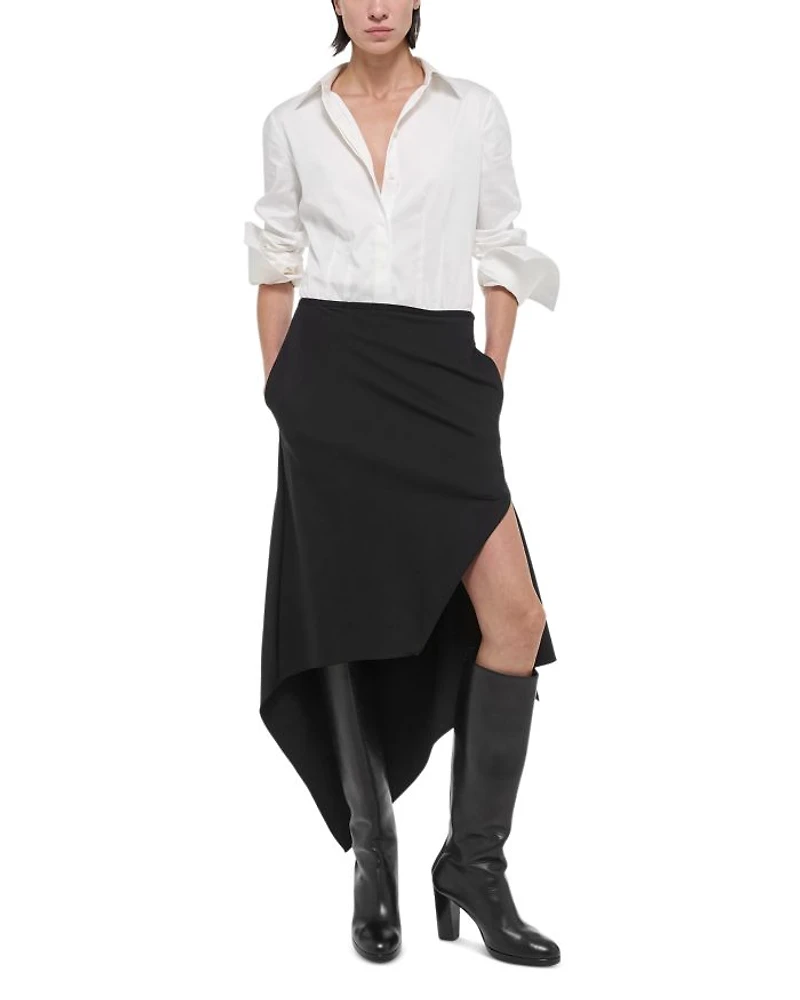 Scarf Hem Skirt