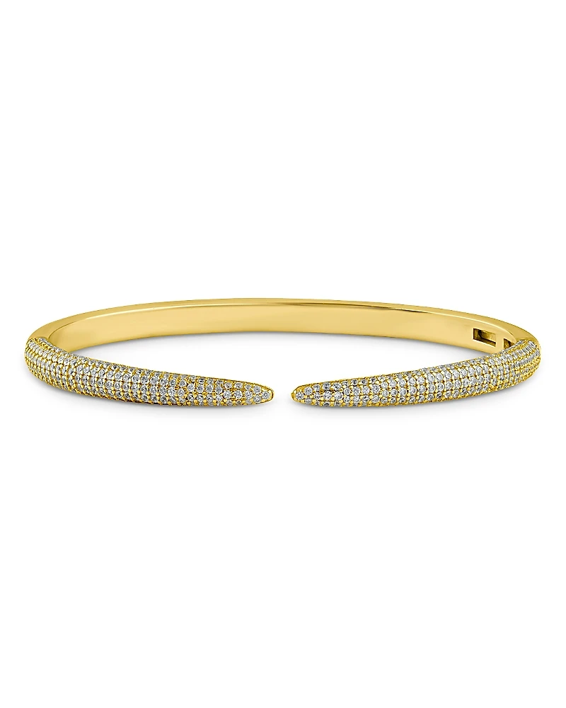 Cz By Kenneth Jay Lane Pave Spike Bracelet