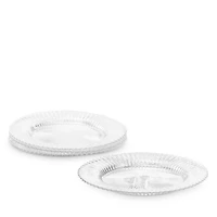 Archie Clear Dinner Plate, Set of 4