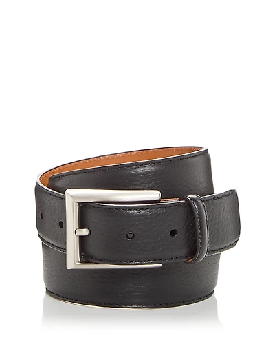 Magnanni Rocas Black Leather Belt