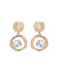 Ettika Organic Crystal Drop Earrings