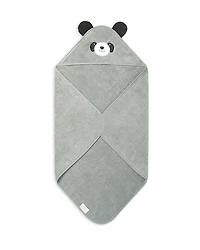 Mori Cotton Panda Hooded Bath Towel - Baby