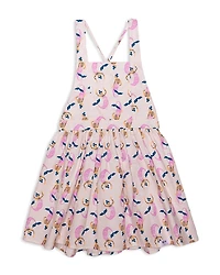 Worthy Threads Girls' Mermaids Tie Back Dress - Little Kid, Big Kid