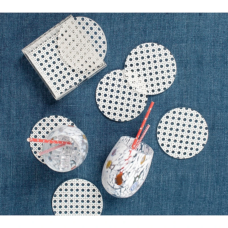 Kim Seybert Reed Coasters