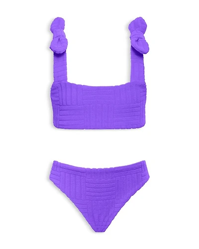 Girls' Little Stella Terry Two Piece Swimsuit - Kid, Big Kid