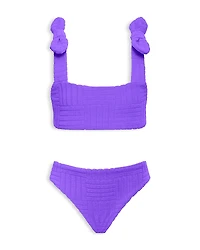 Beach Riot Girls' Little Stella Terry Two Piece Swimsuit - Little Kid, Big Kid