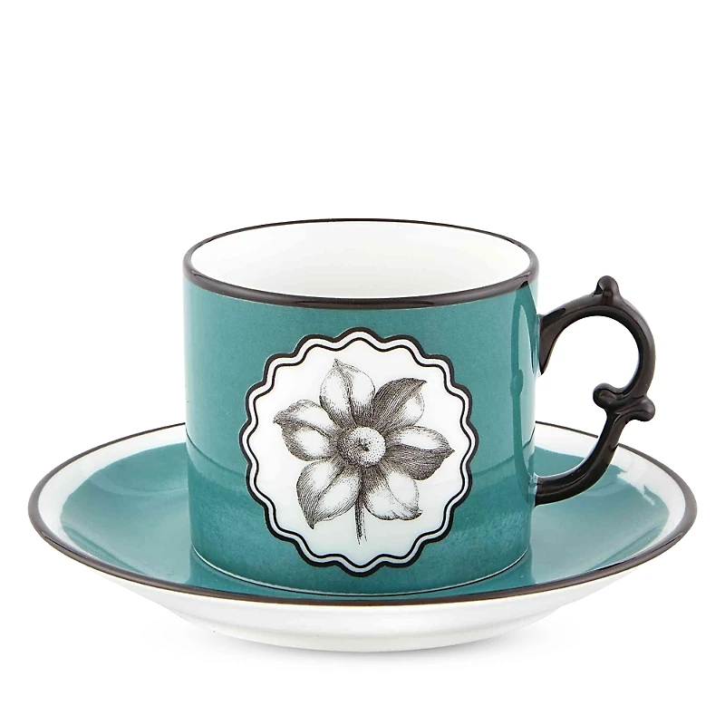 Vista Alegre Herbariae by Christian Lacroix Teacup and Saucer