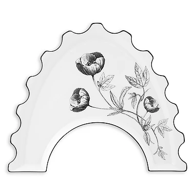 Vista Allegre Herbariae by Christian Lacroix Half Moon Tray E